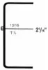 7-3/8W x 4-29/32L x 2-1/16H, Rigid Hinged Plastic Boxes, Clear