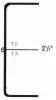 7-3/8W x 4-29/32L x 2-1/2H, Rigid Hinged Plastic Boxes, Clear