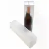 3-3/8W x 3-3/8L x 12-5/8H, 1 Piece Single Bottle Frosted Wine Box