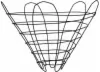 30° Cone Wire Tree Baskets with Welded Bottom, 20 Inch