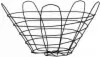 30° Short Cone Wire Tree Baskets with Open Bottom, 28 Inch