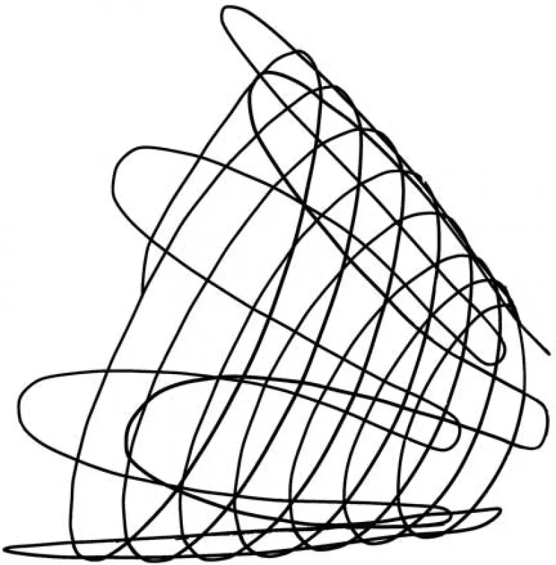 Big John Open Bottom Continuous Wire Tree Baskets, 50 Inch