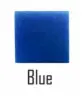 2-1/8W x 1-5/8L, 1/4 in., Foam, Blue