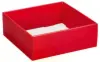 8W x 8L x 3H, Gift Trays, Red