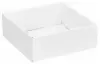 8W x 8L x 3H, Gift Trays, White
