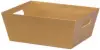 8W x 8L x 5H, Gift Trays, Solid Gold Metallic