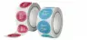 1W x 2-1/2L, Color Ink Printed Die-Cut Labels, Dull Gold, Rectangle