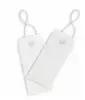 1-1/2W x 3/4L, Blank Elastic Tags