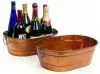 15 inch Oval Tub Copper Finish Tub with Side Handles