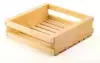 8L x 7-1/2W x 2-1/2H, Wooden Slatted Gift Crates