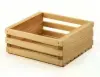 8L x 7-1/2W x 3-1/2H, Wooden Slatted Gift Crates