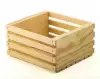 8L x 7-1/2W x 4-1/2H, Wooden Slatted Gift Crates