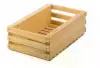 11W x 5-1/2L x 3-1/2H, Wooden Slatted Gift Crates