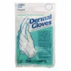 Dermal Gloves, White, Medium