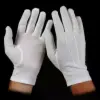 Nylon Gloves, Fashion Points, White, Men's