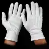 Cotton Slip On Gloves, Fashion Points, White, XXXL