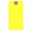 4-3/4W x 2-3/8L, Yellow Equipment Tags, Printed