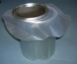 11.5W, 1 Mil Poly Disc Lid Liner