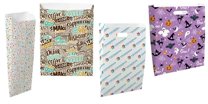 Quick Print 100+ Full Color Paper Merchandise Bags