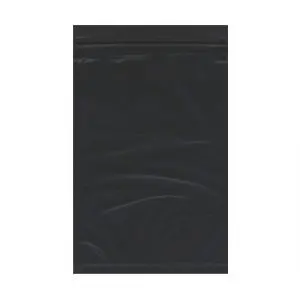 Black Opaque Zip Bags
