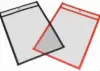 11W x 14L, Job Ticket Holder - Red