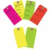 4-3/4W x 2-3/8L, Yellow Equipment Tags, Printed