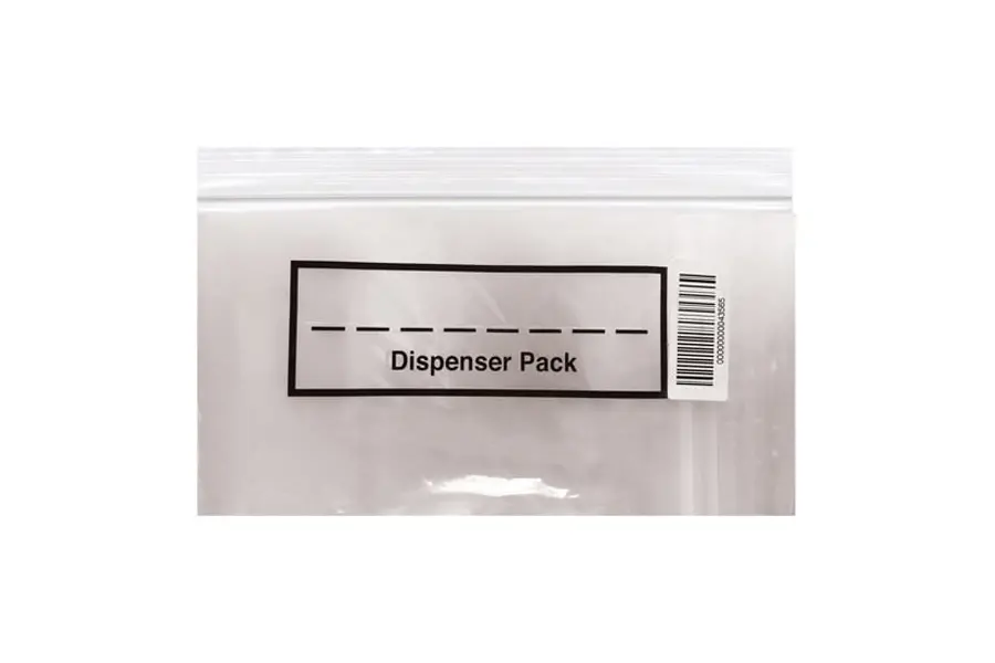 Dispenser Pack Zip Bags