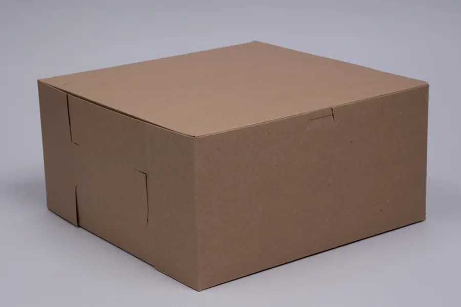 12L x 12W x 6H, Natural Kraft Bakery Boxes