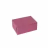 8L x 5-1/2W x 4H, Strawberry Pink Bakery Boxes, Pink