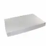 12L x 23W x 3-1/2H, White Bakery Boxes