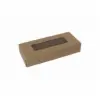 14L x 10W x 2-1/2H, Natural Kraft Bakery Boxes with Window, Natural Kraft