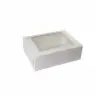 10L x 7W x 2-1/2H, Window Bakery Boxes, White