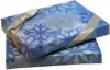 4-5/8L x 3-3/8W x 5/8H, Pop-Up Gift Card Boxes, Blue Snowflake, Whispy Insert