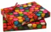 4 11/16 x 3 3/8 x 3/4, Flip-Box Gift Card Boxes - Plastic Insert, Holographic Flowers