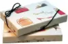 4-5/8L x 3-3/8W x 5/8H, Flip-Boxes Gift Card Boxes - Plastic Insert, Battleship Grey