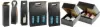 10-5/8L x 3-1/2W x 15-3/4H, Italian Wine Boxes, Nero Black