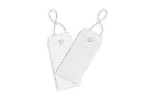 Blank Elastic Tags