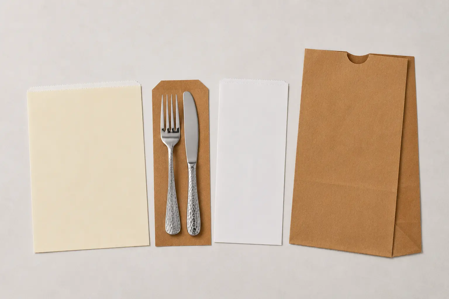 Paper Food Service & Merchandise Bags