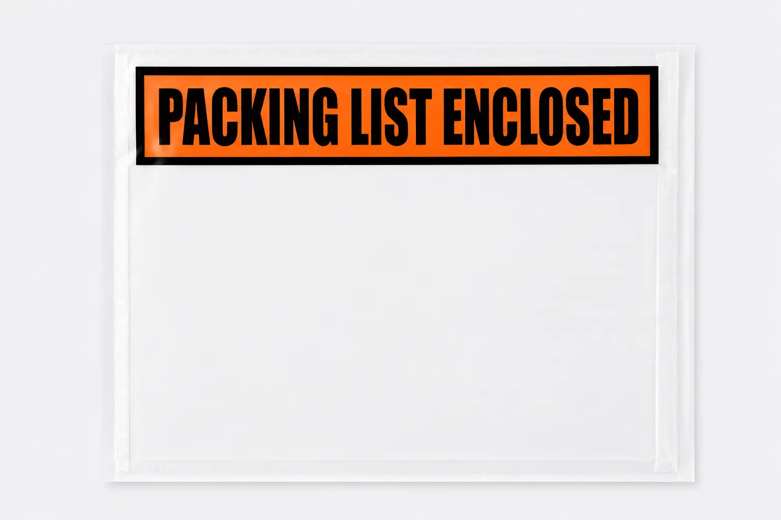 Packing List Envelopes