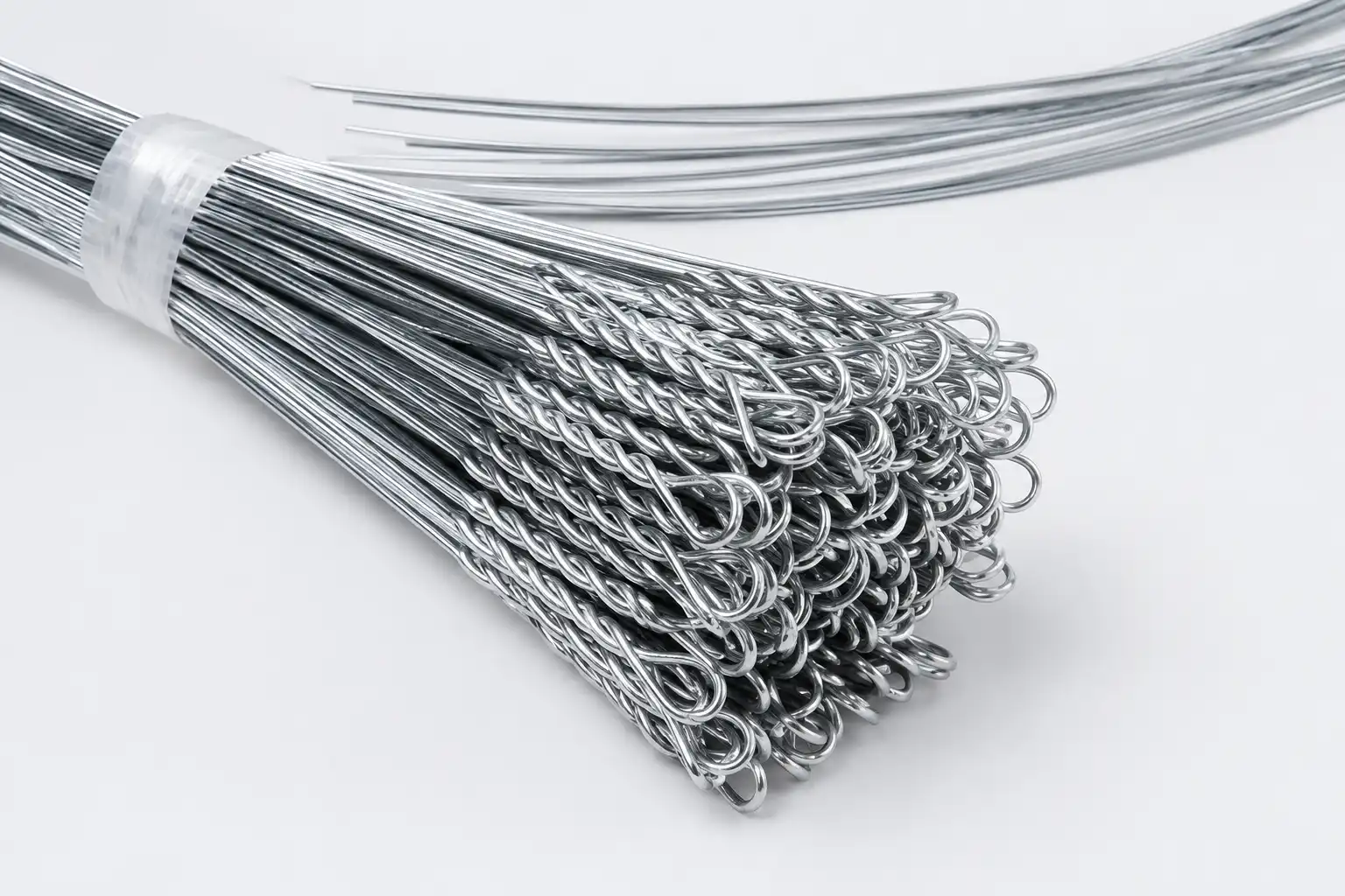 14 Feet x 13 Gauge Galvanized Baling Wire