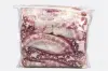 23L X 23H X 12W, VINYL COMFORTER BAGS, 4 GAUGE, CLEAR PHTHALATE FREE VINYL, WHITE ZIPPER