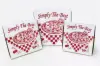 10W x 10L x 2H, FDA Approved, Customizable Claycoat Pizza Boxes, White