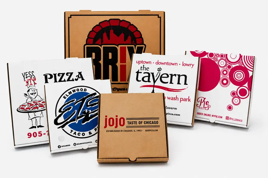 7W x 7L x 2H, Pizza Boxes, Kraft