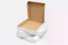 12W x 12L x 1-1/2H, Pizza Boxes, Lock Corner Pizza Boxes w/ FDA-Approved Claycoat