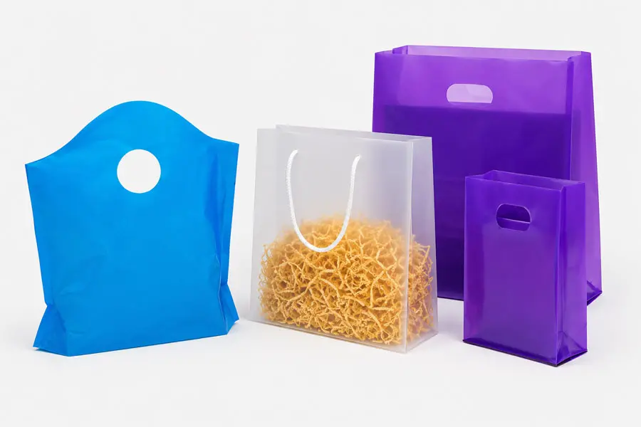 Premium Frosted Plastic Bags