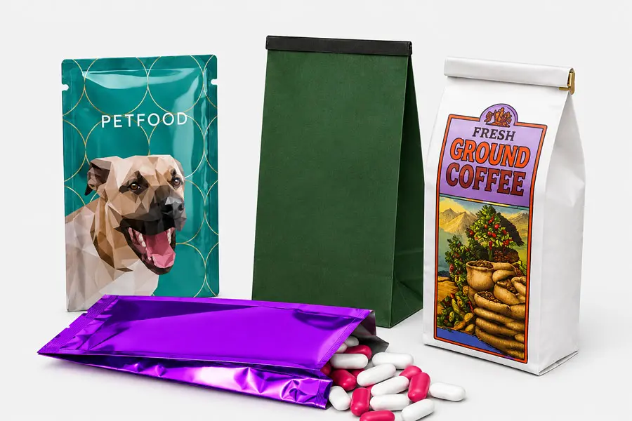 Plastic Pouch Bags