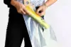 6.5W x 14.5L + 4'' Flip Back, 0.8 Mil Newspaper Bags