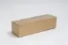 3-1/2L x 3-1/2W x 14-1/2H, Italian Wine Boxes, Spun Matte Oro Gold