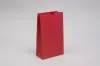 5W x 3-1/8D x 9-5/8H, Stand Up Colored Paper Bags, Red