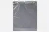 9W x 13L, 1.5 Mil White Drawstring Bags